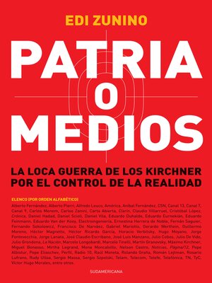 cover image of Patria o medios